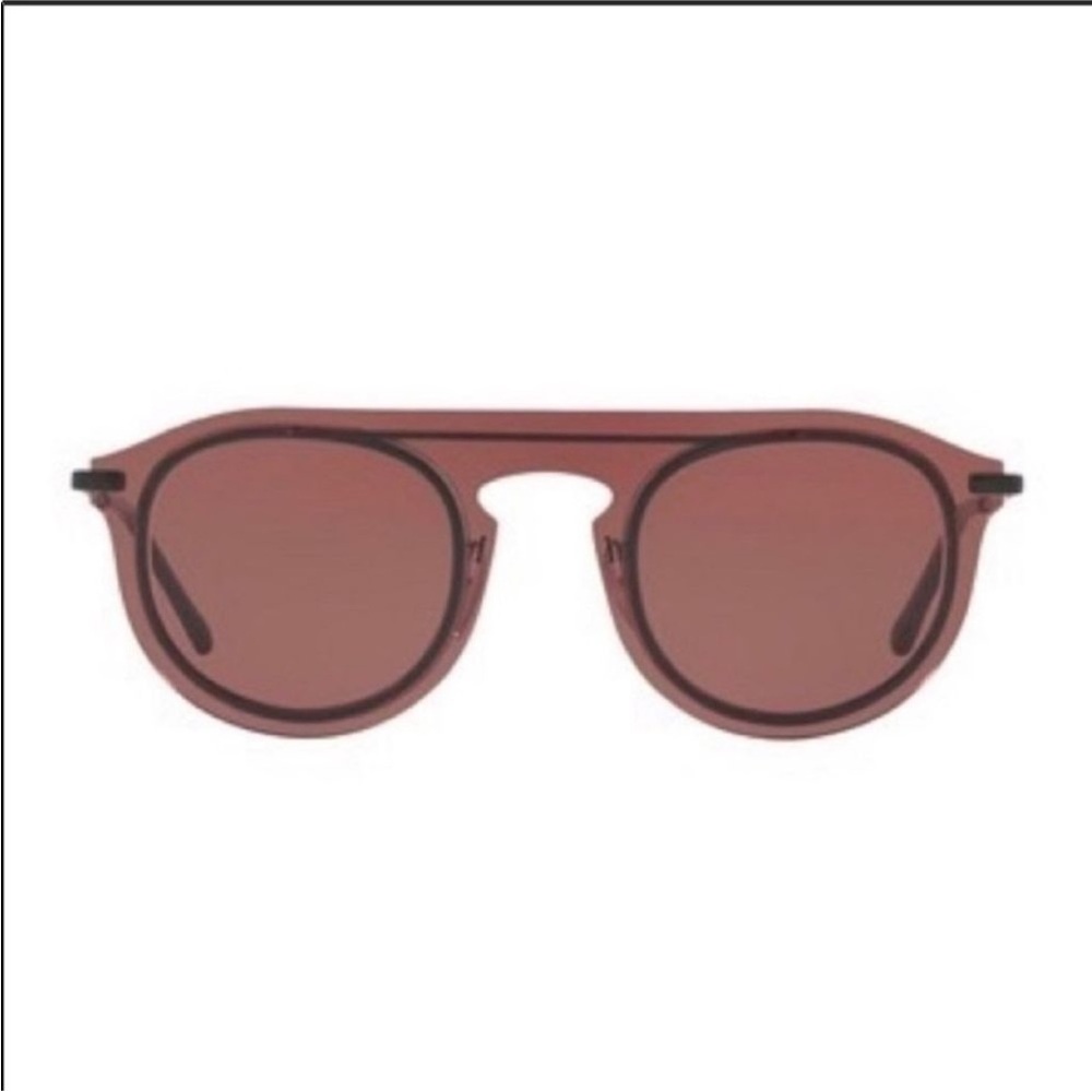 Dolce & gabbana brown round sunglasses